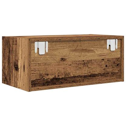 TV Cabinet Old Wood 60x31x25,5 cm Engineered Wood