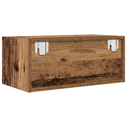 TV Cabinets 2 pcs Old Wood 60x31x25,5 cm Engineered Wood