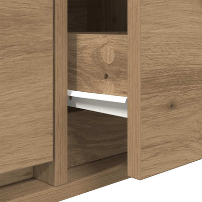 TV Cabinets 2 pcs Artisan Oak 60x31x25,5 cm Engineered Wood