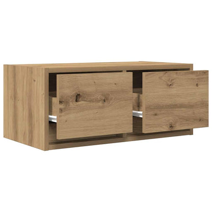 TV Cabinets 2 pcs Artisan Oak 60x31x25,5 cm Engineered Wood