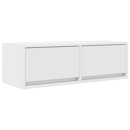 TV Cabinets 2 pcs White 80x31x25,5 cm Engineered Wood