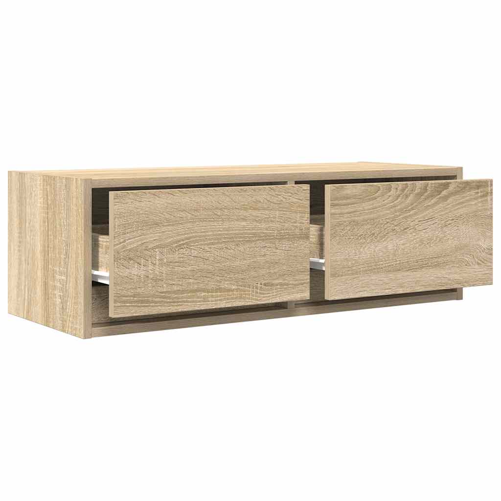 TV Cabinets 2 pcs Sonoma Oak 80x31x25,5 cm Engineered Wood