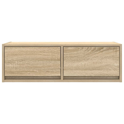 TV Cabinets 2 pcs Sonoma Oak 80x31x25,5 cm Engineered Wood