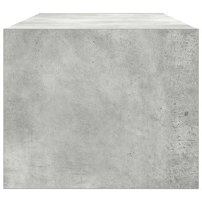 TV Cabinet Concrete Grey 80x31x25,5 cm Engineered Wood