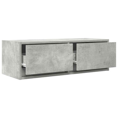 TV Cabinets 2 pcs Concrete Grey 80x31x25,5 cm Engineered Wood