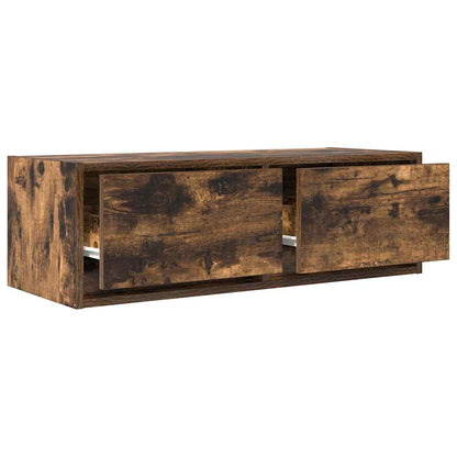 TV Cabinets 2 pcs Smoked Oak 80x31x25,5 cm Engineered Wood