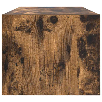 TV Cabinets 2 pcs Smoked Oak 80x31x25,5 cm Engineered Wood