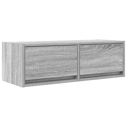 TV Cabinet Grey Sonoma 80x31x25,5 cm Engineered Wood