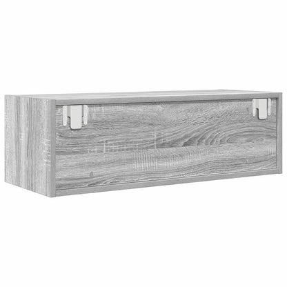 TV Cabinets 2 pcs Grey Sonoma 80x31x25,5 cm Engineered Wood