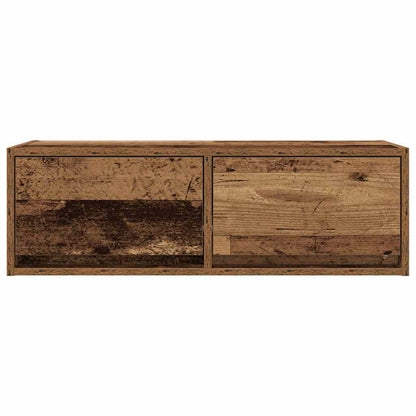 TV Cabinet Old Wood 80x31x25.5 cm Engineered Wood