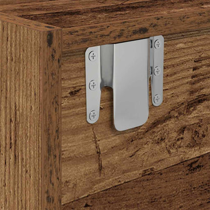 TV Cabinets 2 pcs Old Wood 80x31x25.5 cm Engineered Wood