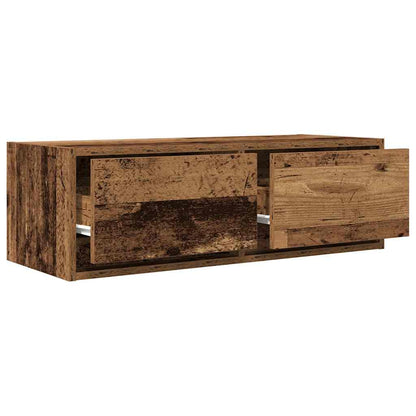 TV Cabinets 2 pcs Old Wood 80x31x25.5 cm Engineered Wood