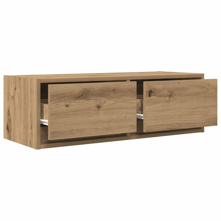 TV Cabinets 2 pcs Artisan Oak 80x31x25.5 cm Engineered Wood