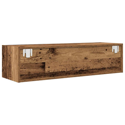 TV Cabinet Old wood 100 x 31 x 25.5 cm Engineered wood
