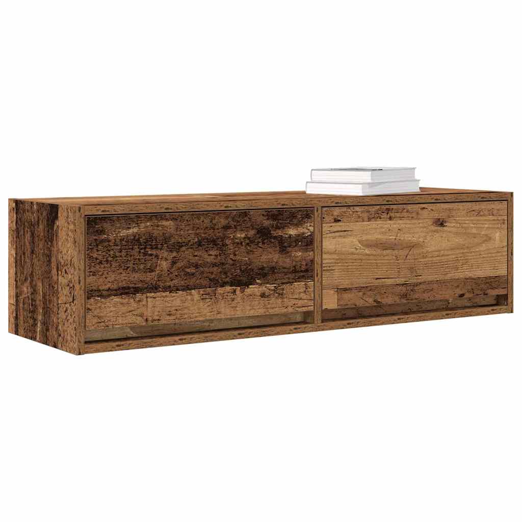 TV Cabinet Old wood 100 x 31 x 25.5 cm Engineered wood