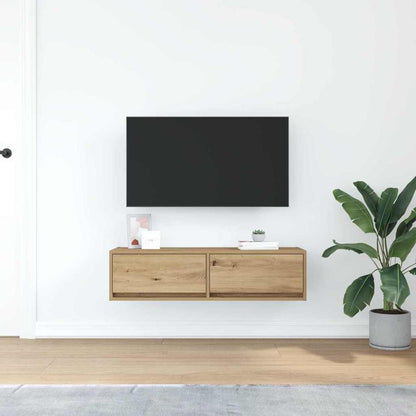 TV Cabinet 100 x 31 x 25.5 cm Artisan oak Engineered wood