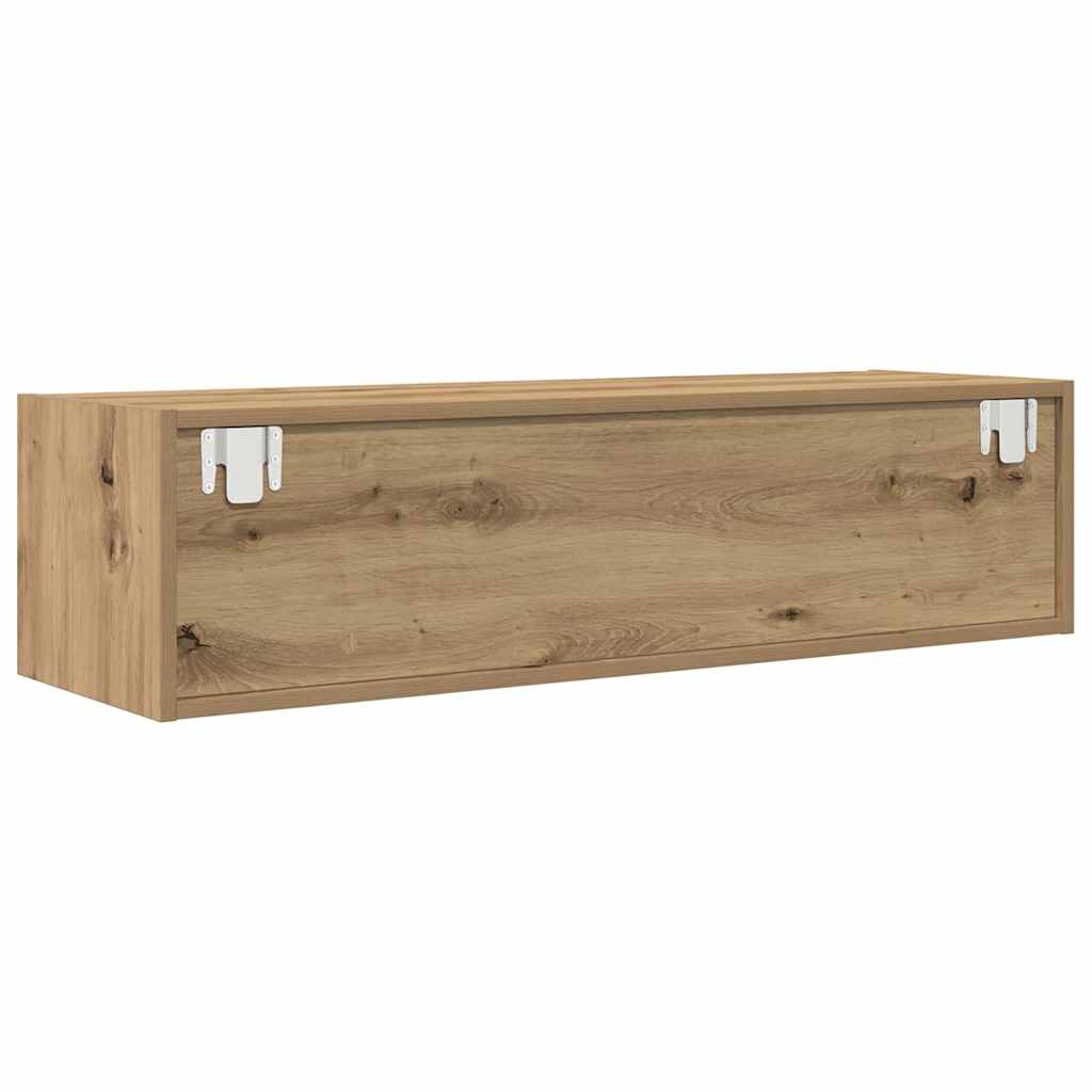 TV Cabinet 100 x 31 x 25.5 cm Artisan oak Engineered wood