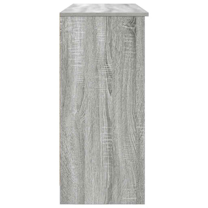 Sideboard with Drawer Grey Sonoma 101x35x76 cm Engineered Wood