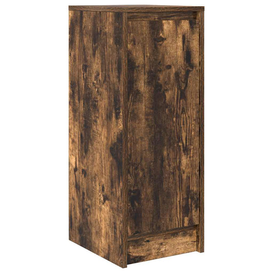 Sideboard Smoked Oak 29.5x34x76 cm Engineered Wood