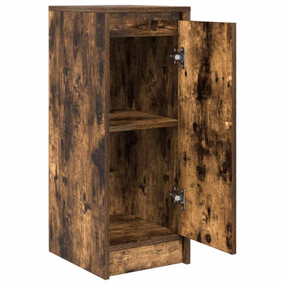 Sideboard Smoked Oak 29.5x34x76 cm Engineered Wood