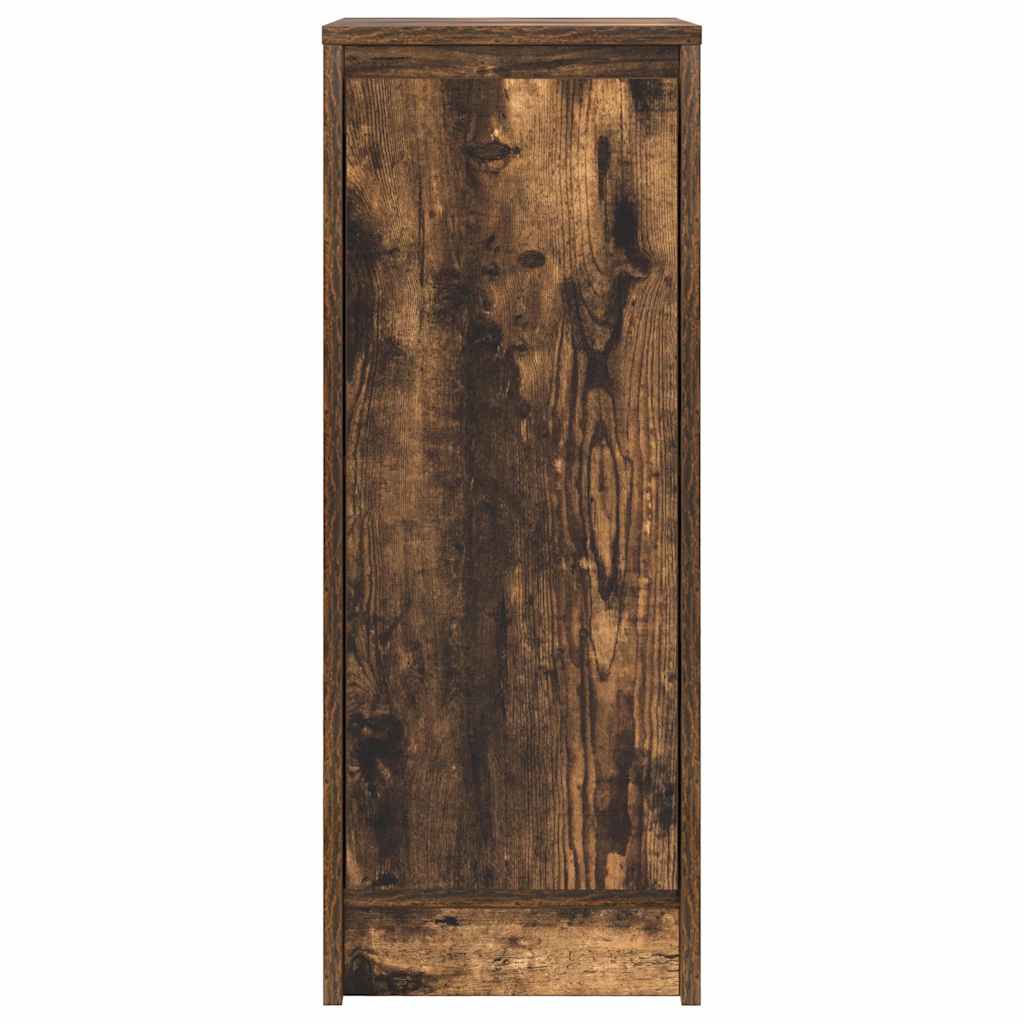Sideboard Smoked Oak 29.5x34x76 cm Engineered Wood