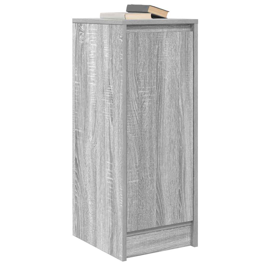 Sideboard Grey Sonoma 29.5x34x76 cm Engineered Wood