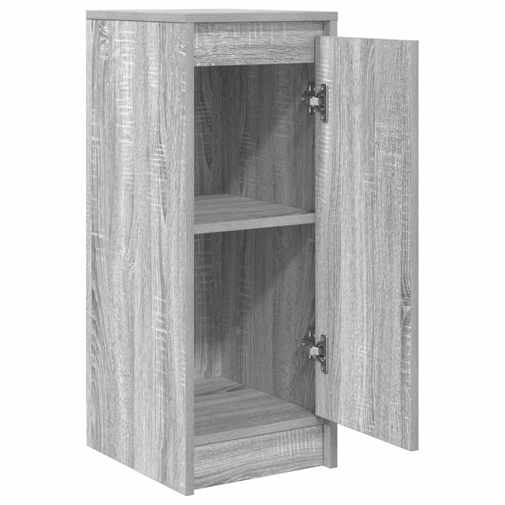 Sideboard Grey Sonoma 29.5x34x76 cm Engineered Wood