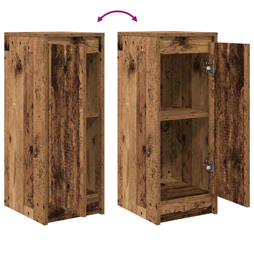 Sideboard Old Wood 29.5x34x76 cm Engineered Wood
