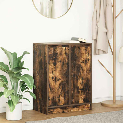 Sideboard Smoked Oak 57x34x76 cm Engineered Wood