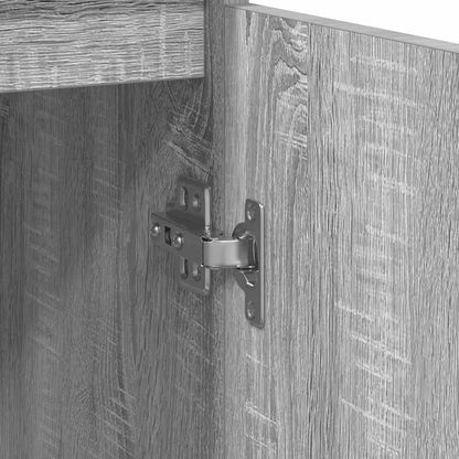 Sideboard Grey Sonoma 57x34x76 cm Engineered Wood