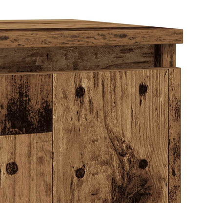 Sideboard Old Wood 57x34x76 cm Engineered Wood