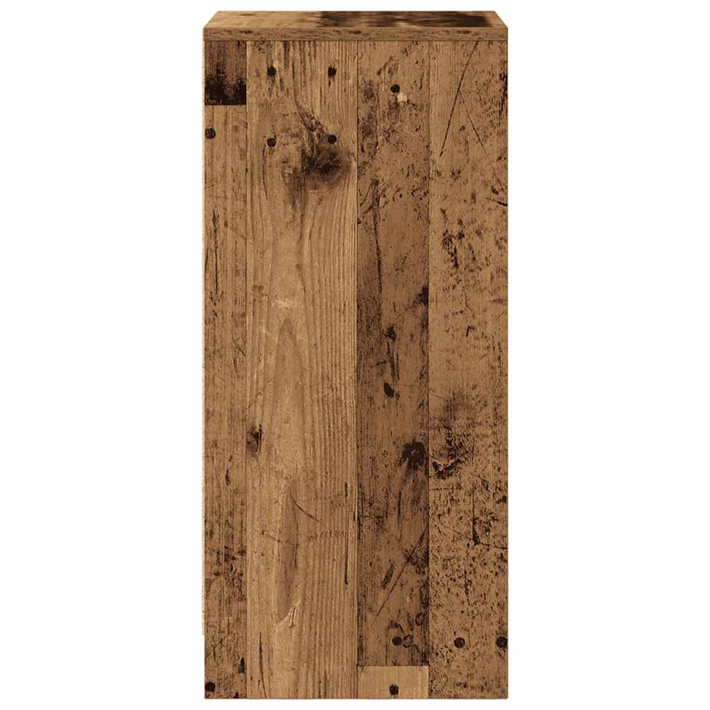 Sideboard Old Wood 29.5x34x76 cm Engineered Wood