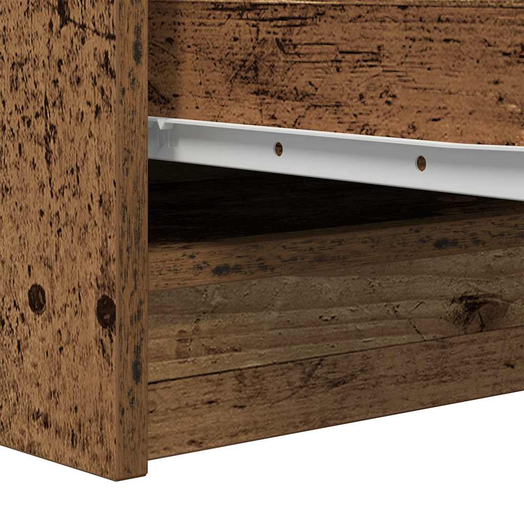 Sideboard Old Wood 29.5x34x76 cm Engineered Wood