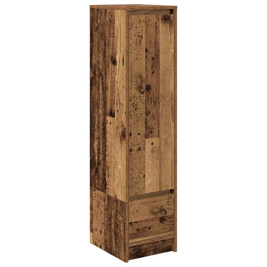 Highboard Old Wood 29.5x34x119.5 cm Engineered Wood