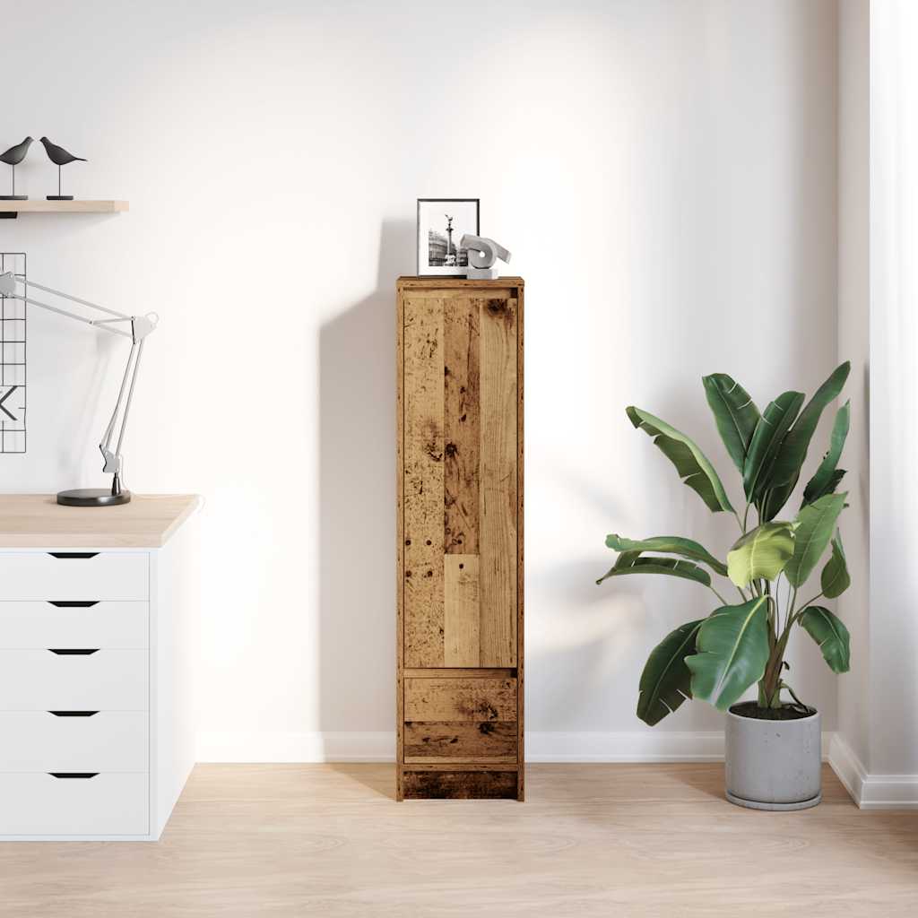 Highboard Old Wood 29.5x34x119.5 cm Engineered Wood