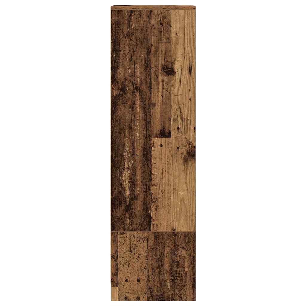 Highboard Old Wood 29.5x34x119.5 cm Engineered Wood