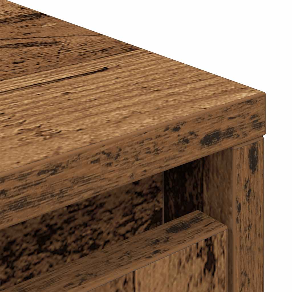Highboard Old Wood 29.5x34x119.5 cm Engineered Wood