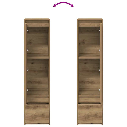 Highboard Artisan Oak 29.5x34x119.5 cm Engineered Wood