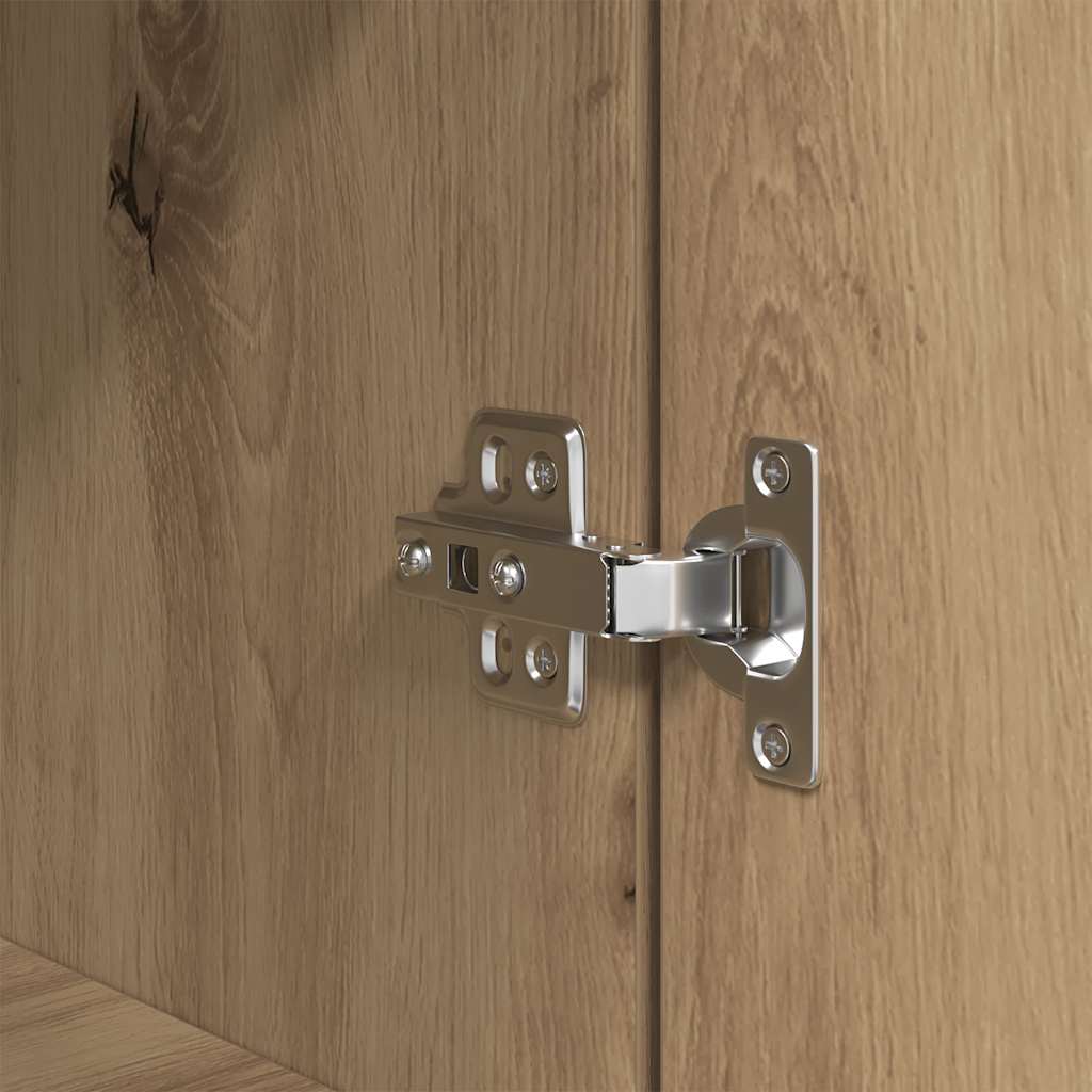 Highboard Artisan Oak 37.5x35x180 cm Engineered Wood