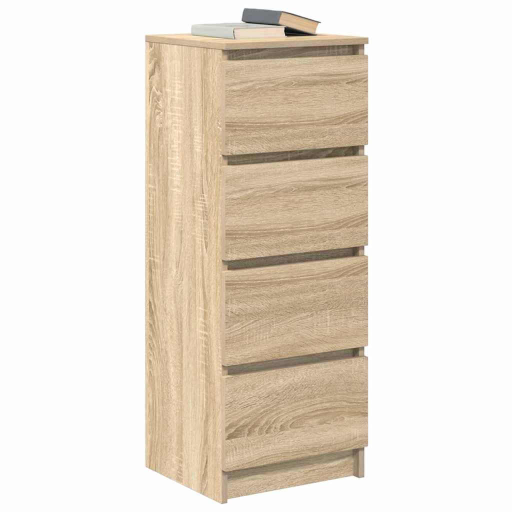 Sideboard Sonoma Oak 37.5x35x99 cm Engineered Wood