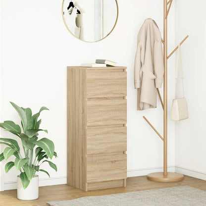 Sideboard Sonoma Oak 37.5x35x99 cm Engineered Wood