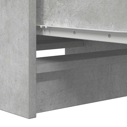 Sideboard Concrete Grey 37.5x35x99 cm Engineered Wood