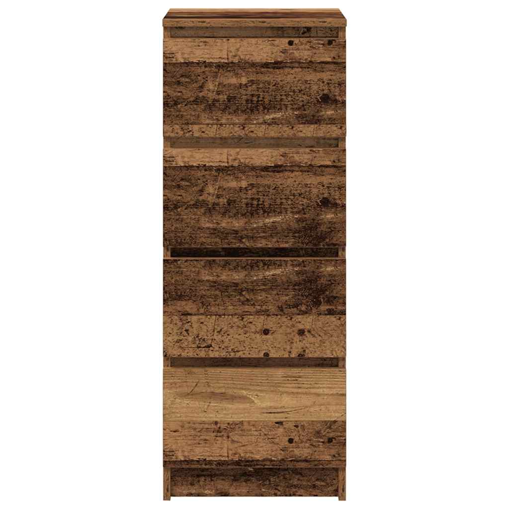 Sideboard Old Wood 37.5x35x99 cm Engineered Wood