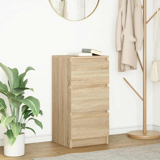 Sideboard Sonoma Oak 37.5x35x76 cm Engineered Wood