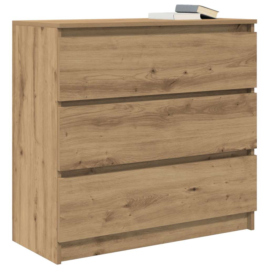 Sideboard Artisan Oak 80x35x76 cm Engineered Wood