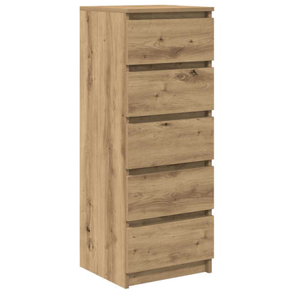 Sideboard with Drawers Artisan Oak 37.5x35x99 cm Engineered Wood