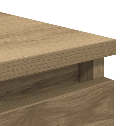 Sideboard with Drawers Artisan Oak 37.5x35x99 cm Engineered Wood