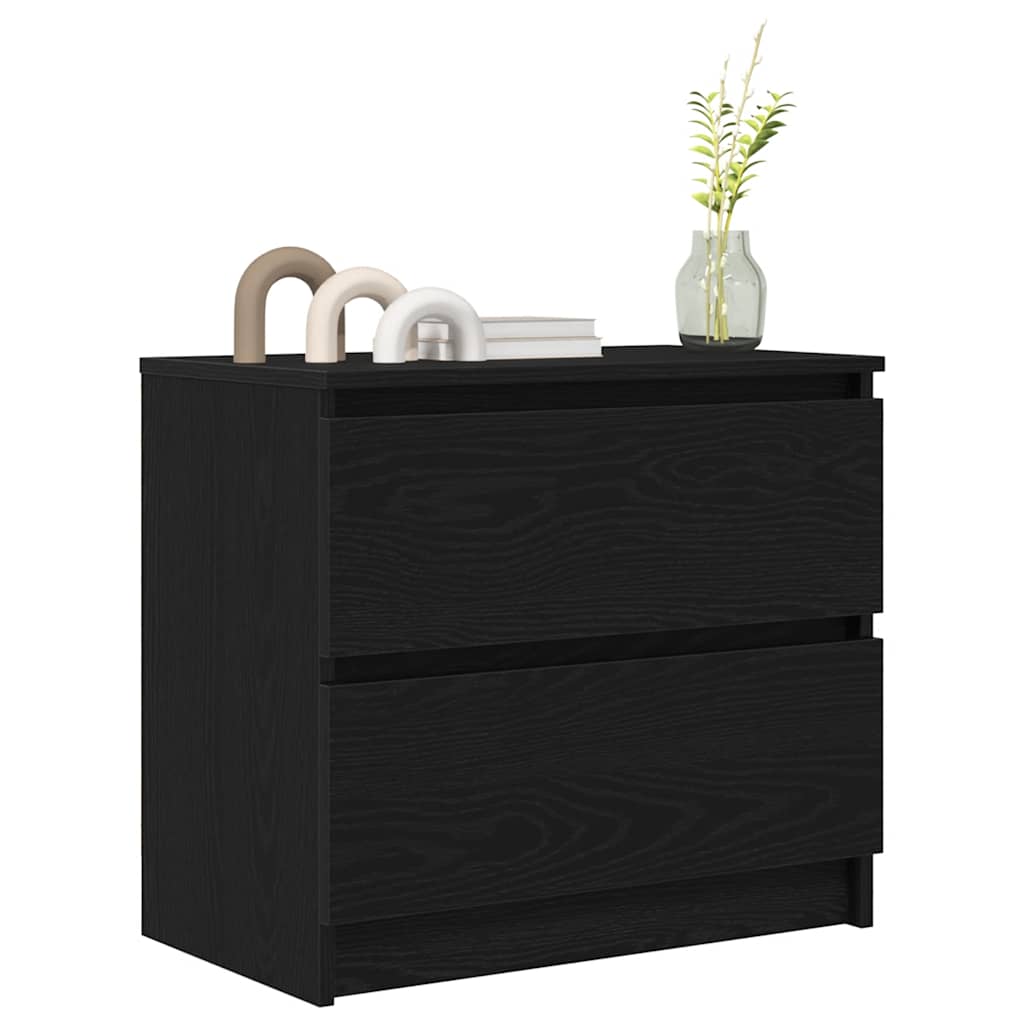 TV Cabinet Black 60x35x54 cm Engineered Wood