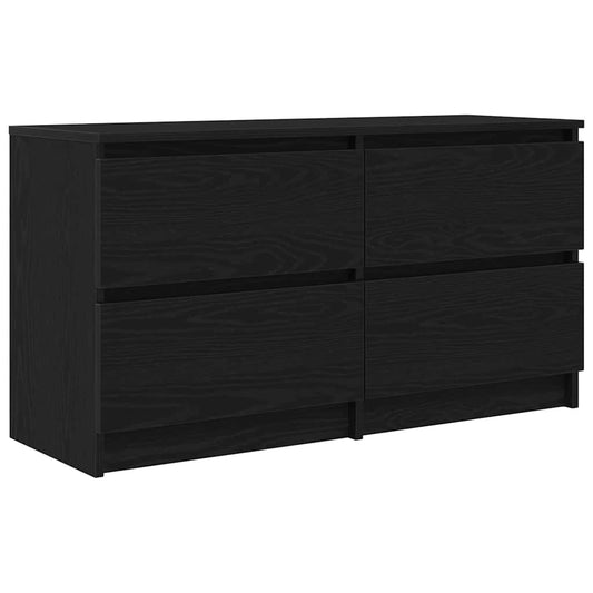 TV Cabinet Black 100x35x54 cm Engineered Wood