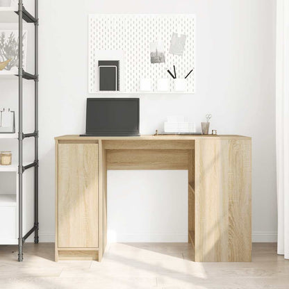 Desk Sonoma Oak 120x42x76 cm Engineered Wood